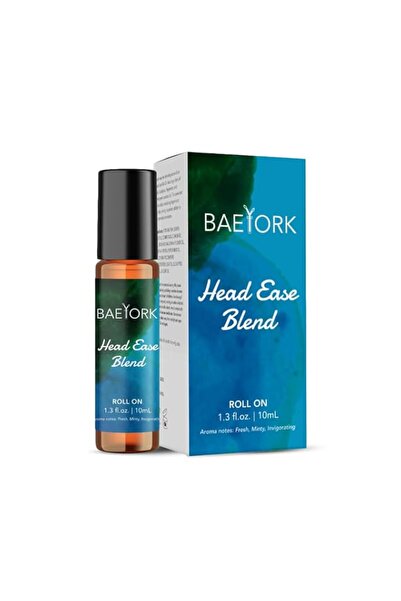 Generic Brand Head Ease Roll-On Blend 10mL – Essential Oils of Peppermint, Wi...