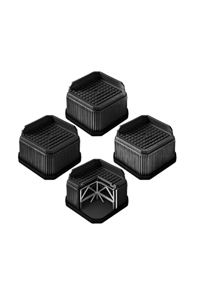 Generic Furniture Risers for Sofa, Bed, Desk and Appliances, Anti-Slip, Shock...