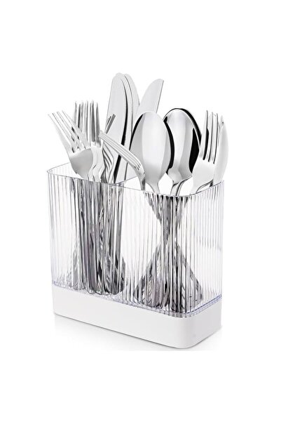 Generic X spring Plastic Utensil Holder For Kitchen, Wall Mount or Countertop...