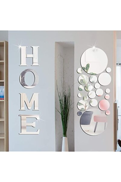 Generic Brand BPA Living Room Wall Decor Home Sign Letters Mirror Wall Sticke...