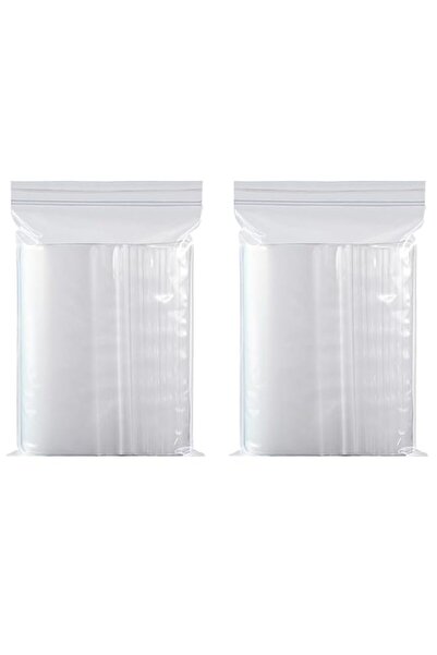 Generic HOOTO 200 Count Clear Plastic Reclosable Zip Bags 4x5.5cm, Poly Baggi...