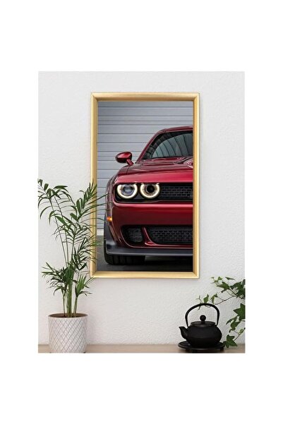 Generic Brand 'Dodge Single Light' Digitally Printed Wall Poster with Photo F...