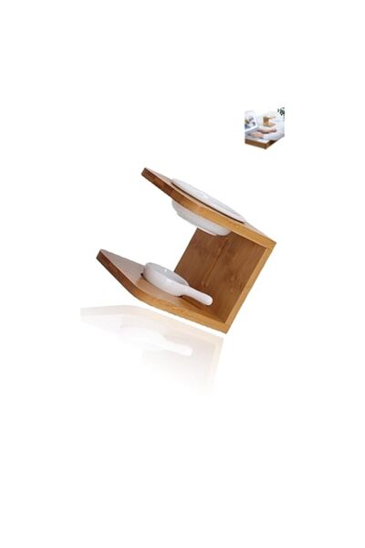 Generic Ceramic Tea Light Holder - Wood Aroma Diffuser for Essential Oils, Sp...