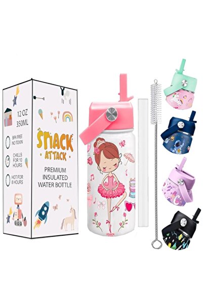 Generic SA Kids Water Bottle for School Insulated water bottle with Straw Lid...