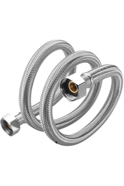 Generic Rubik Flexible Braided Hose Pipe, G1/2" Hot & Cold Water Stainless St...