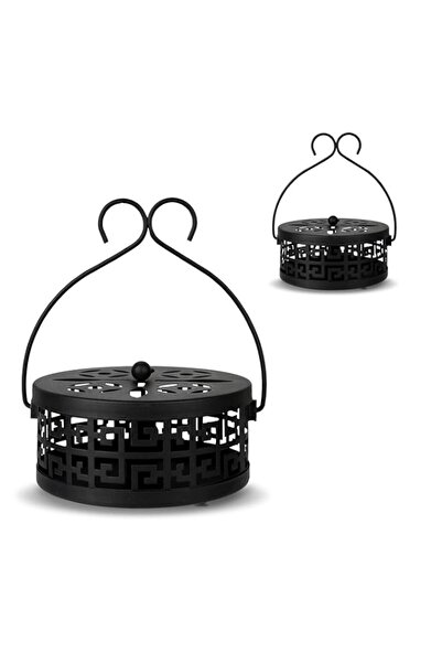 Generic Brand Coil Holder with Handle, 2 Pcs Retro Portable Mosquito Coil Hol...