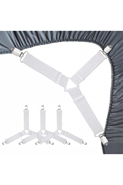 Generic RayTour Bed Sheet Holder Straps Sheet Stays Keepers Bedsheet Holders ...