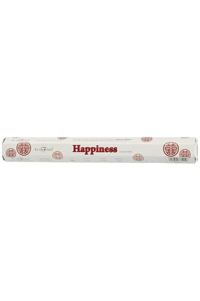 Generic Brand Stamford Happiness Incense Sticks, Pack of 20, Black