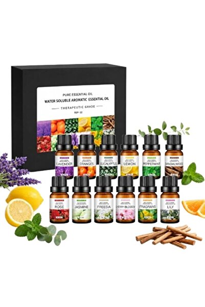 Generic SKY-TOUCH Essential Oils Set for Diffuser, Home Care Diffuser Oils Sc...