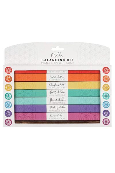 Generic Brand Something Different Chakra Balancing Kit Incense Sticks With Ho...