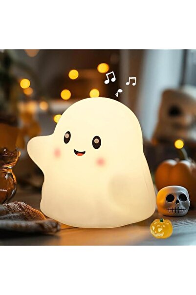 Generic Brand Ghost Night Light, Halloween Cute Touch Silicone Night Light fo...