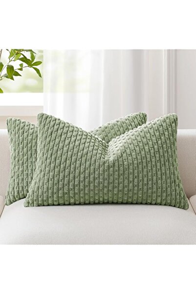Generic Brand K KEVIN TEXTILE 2 Packs Lumbar Decorative Throw Pillow Covers 1...