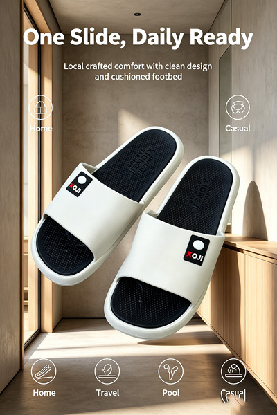 Al Masheel Store شباشب رجالية كاجوال من مادة EVA من audi‑Made، شباشب للاستخدا...