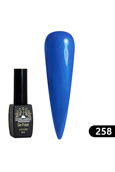 global fashion Set 2 x Oja semipermanentă BLACK ELITE, 8 ml, 258