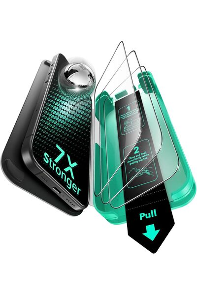UrbanX URBANNX 3 Pack for iPhone 16 Pro Max Screen Protector, Armorite | 7X I...