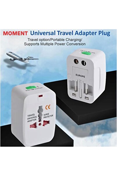 UrbanX URBANNX Worldwide All in One Universal Travel Adapter Multi Plugs, UK/...