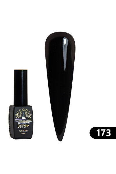 global fashion Set 2 x Oja semipermanenta BLACK ELITE, 8 ml,173