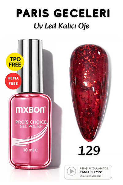 Venalisa Uv Led Kalıcı Oje 10 ml Hema & TPO Free Midnight in Paris - 129