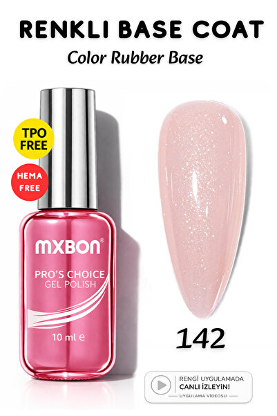 Venalisa Uv Led Color Base 10 ml Hema & TPO Free Renkli Base Coat - 142