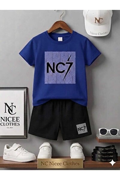 Leto Lykia TRIUNȚĂ ȘI PANTALONI SCURȚI DE VARĂ PENTRU COPII UNISEX (NC 7 IMPR...