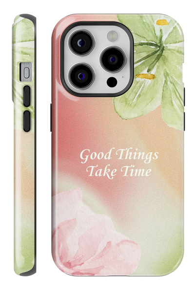 WANNA PROTECT iPhone 14 Pro Max Soft Bloom Double Layer Full Covering Printin...