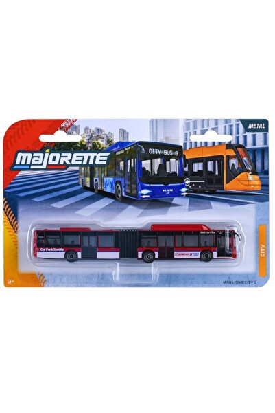 Majorette Transporter Araçlar MAN Lion's City 6 Kırmızı