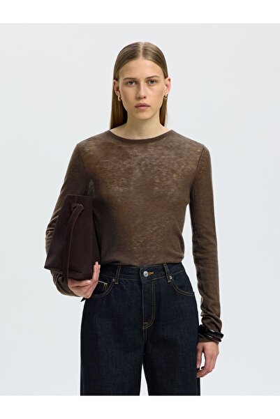 SELECTED Pulover 100% Lână Merino