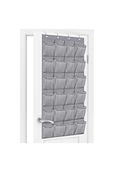 Generic Over The Door Breathable Mesh Large 24 Pocket Shoe Organizer, Hanging...