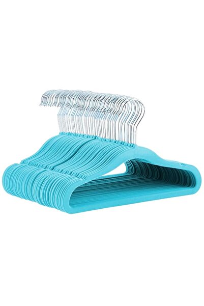 Generic Basics Kids Velvet, Non-Slip Clothes Hangers for Infant and Toddler, ...