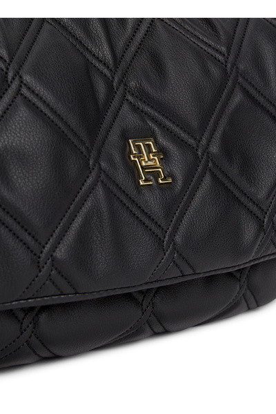 Tommy Hilfiger Siyah Kadın Omuz Çantası TH FEMININE SHOULDER BAG