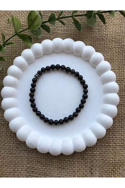 Luba Boxed Both Bracelet and Prayer Beads, 33 Pieces, 6 mm Bronzite Natural S...