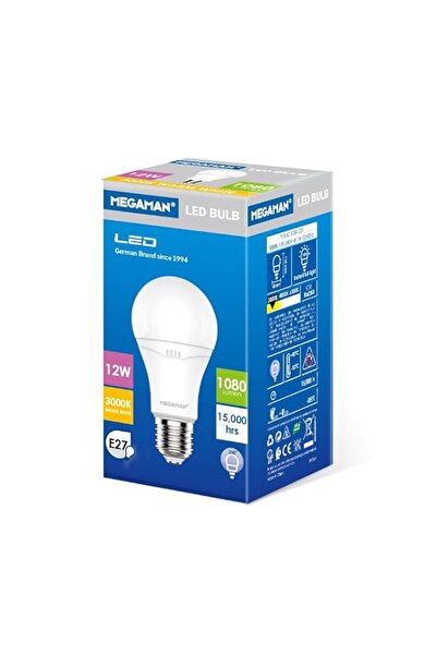 Generic Megaman CLA 12w 3000k Warm White E27 Nondim