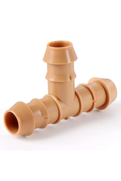 Generic 30 Pcs 1/2 Inch Irrigation Tubing Tee Fittings, Drip Irrigation Barbe...