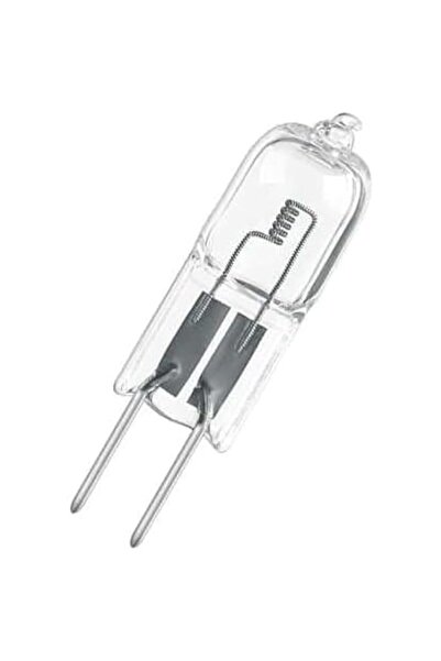 Generic 12V Halogen Capsule Light Bulb, G6.35 Base, 12V 100W, Clear Glass, Pi...