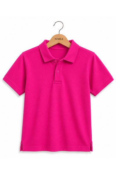 NOBLE STORE Unisex Παιδικό υφασμάτινο μπλουζάκι Lacoste με κοντό μανίκι και λ...