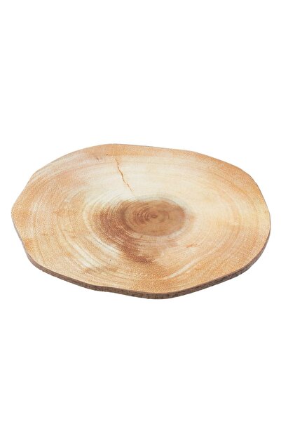 OEM Suport de lumânări din lemn de broască țestoasă 20.5x0.5cm - Finisaj