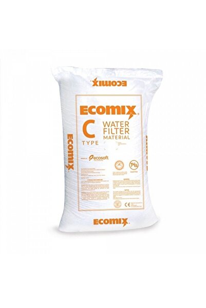 ECOSOFT 25-литрова торба с Ecomix C смола за пречиствателни станции за вода -