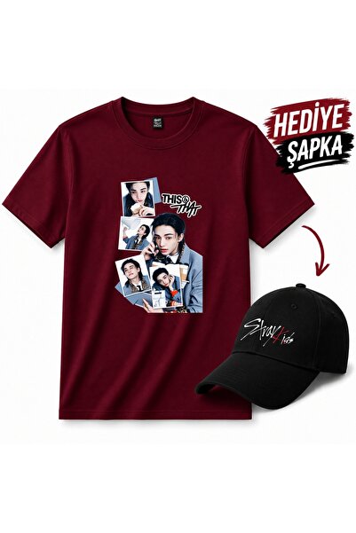 barsdepo Hyunjin This That T-Shirt, Premium Quality Unisex Kids/Adult (Hat Gi...