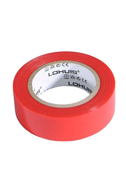 OEM Изолирбанд Lohuis, червен, 10 м x 0.15 мм x 19 мм