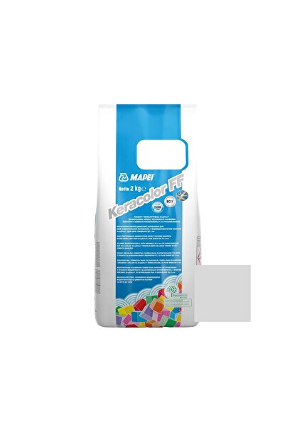 OEM Mapei Keracolor FF tile and stone joint filler, 111 silver gray, interior...
