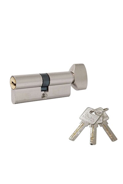 OEM BestImp safety cylinder, metal alloy, with button, 3 keys, 70 mm