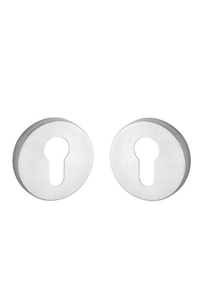 OEM Rozete rotunde pentru usa interior, Sterk Oval, argintiu, inox, 52 mm, 2 ...