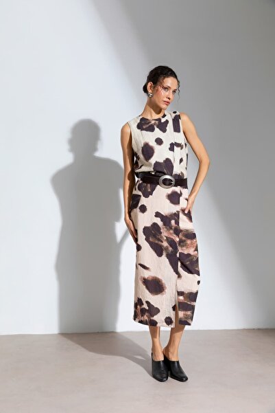 KASHA 26Yb037 Leopard Pattern Bluz