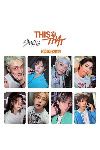 Kpop Dünyasi STRAY KIDS '' This & That '' THAT Ver. Photocards Set