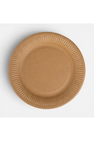 OEM Farfurii din Hartie Kraft Ø20cm - 50buc
