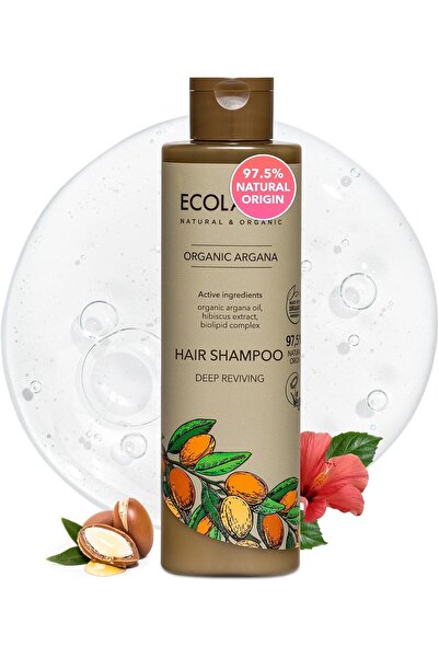ECOLATIER Deep Reviving Hair Shampoo with Organic Argan Oil, 250ml – Nourishi...