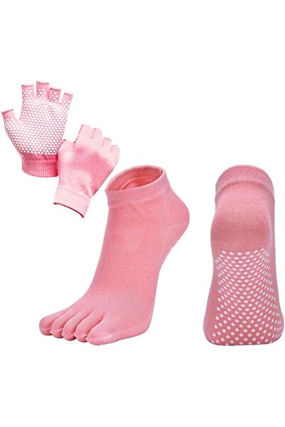 GENERAL Dress Sisi Yoga Fingerless Gloves Socks for Yoga Play