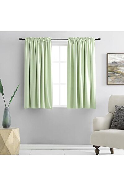 DONREN Donrin Small Bathroom Window Curtains - 2 Panels Blackout Thermal Insu...