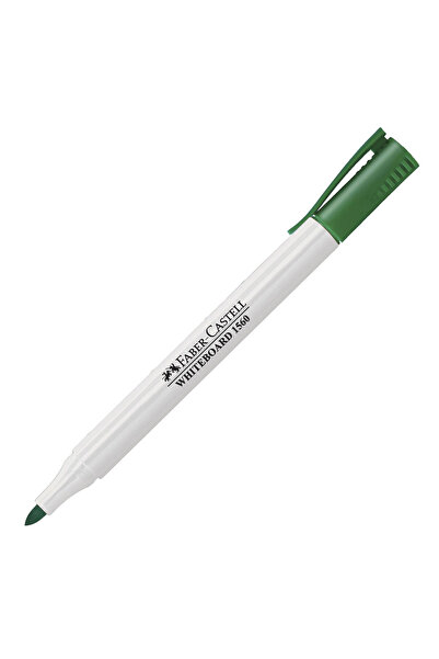 Faber Castell Marker whiteboard verde slim 1560 faber-castell