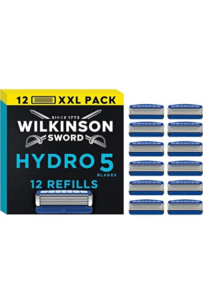 Wilkinson Sword ويلكينسون سورد - هيدرو 5 لحماية البشرة للرجال | عادي | 12 × ع...